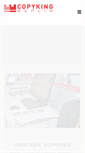 Mobile Screenshot of copyking.de