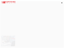 Tablet Screenshot of copyking.de